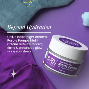 Night Cream - Purple Pompa Beauty Culture Private Limited